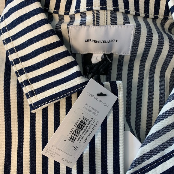 NWT Current Elliot The Sleeveless Jumpsuit Dress - Picture 6 of 10